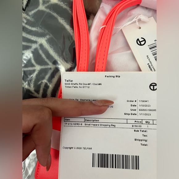 telfar small hazard shopping bag - Picture 2 of 4